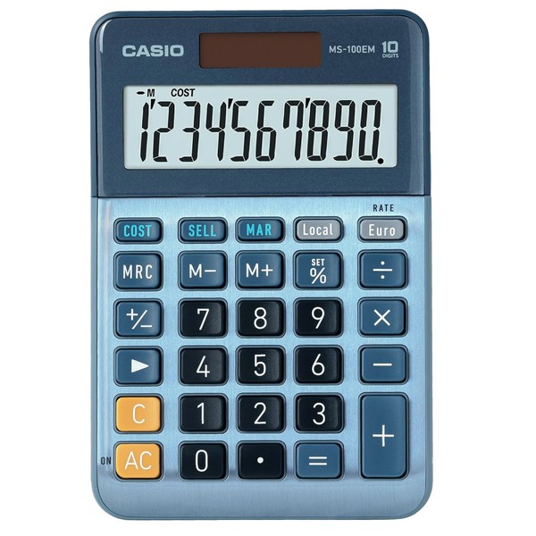 Casio MS-100 Em Anzeigender Tischrechner-image