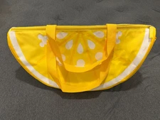 Disney Cooler Bag Mickey Mouse Tote Bag Lemon Wedge Insulated Bags Beach