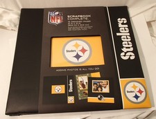Pittsburgh Steeler Scrapbook Complete Photo Album CR Gibson 12" x 12"