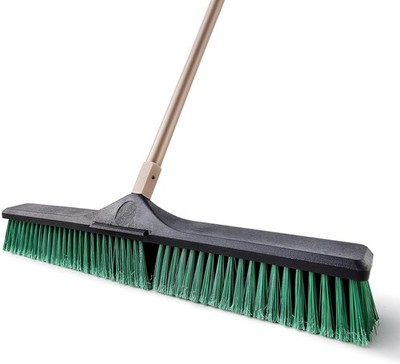 Bodenbürste 60 cm Bürstenkopf 168 cm Stiel robust für Außenreinigung Eyliden