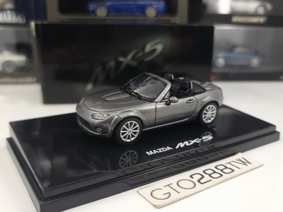 EBBRO 1:43 scale Mazda MX-5 Roadster(NC) Metallic Grey with Roof *Dealer Packing