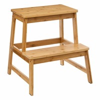 5Five Simply Smart KüChentritt, Hocker, Bambus, Braun, 47 Cm, 164582