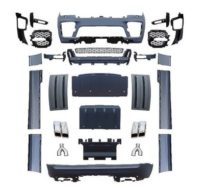 Full Body Kit Front Rear Bumper Side Skirts SWB For 18-22 Range Rover L405