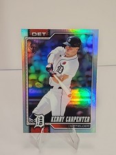 Kerry Carpenter 2026 Topps Series 1 Rainbow Foil Parallel Tigers
