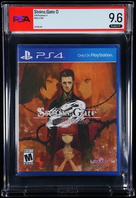 Steins:Gate 0 - PlayStation 4, Brand New Sealed Graded PS4  PSA 9.6 A+ Seal