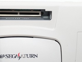 Sega Saturn White Console HST-3220 NTSC-J Japan Tested w/ Controller & Cables