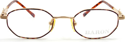 BARON Kids Girls 804 G14 Pale Gold / Demi Purple Eyeglasses Frame 44-17-125 NEW