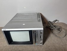 Vintage 1986 KTV KCT-5003 RetroColor 5" Inch VHF UHF TV Working w/ Power Cord