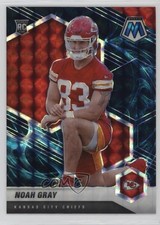 2021 Panini Mosaic Rookies Genesis Mosaic Prizm Noah Gray #387 1bm4
