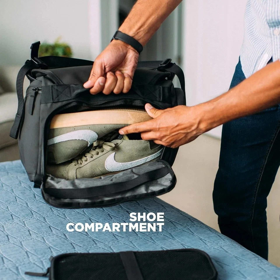 NOMATIC 40L Travel Bag Duffel Backpack Carry-On w/ Laptop Sleeve TSA Ready - Image 4 of 4