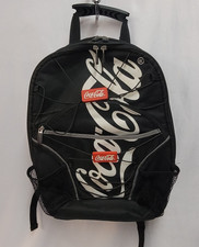 Iconic COCA COLA Backpack Black w/ White