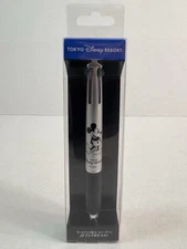 Tokyo Disney Resort Mickey Mouse Ballpoint Pen 4 Colors & Mechanical Pencil NEW