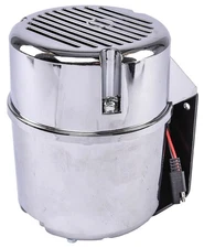 JEGS 62992 Electric Vacuum Pump Encased in a Chrome Concealed Canister 12 Volt I