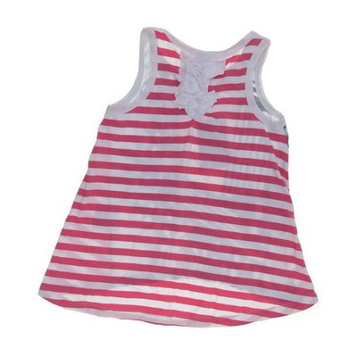 Iceberg, Tank­top, Größe: 48, Pink/Weiß/Mehrfarbig, Streifen, Mädchen #KCv