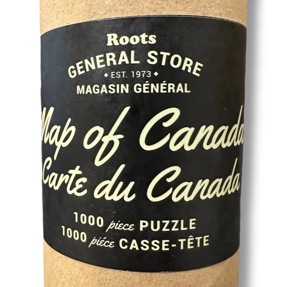 Map of CANADA Jigsaw Puzzle 1000 pieces Roots With Postcard Sized Map - Image 4 of 4
