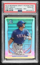2014 Bowman Draft Top Prospects Chrome Refractor Joey Gallo PSA 10 GEM MT