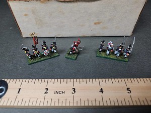72 Miniatures Military Figurines The Napoleonic/French Wars-Hand Painted w/Bases