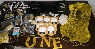 One Year Old Mr. ONEderful Birthday Party Bundle New & Used