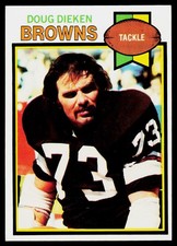 Doug Dieken, 1979 Topps, #329, Cleveland Browns,