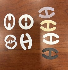 Lot Of 8 Plastic Bra Strap Clips And Concealers