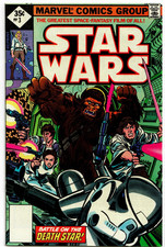 STAR WARS #3 WHITMAN MLTPK VAR (1977) Marvel🔑KEY 1st COV HAN+CHEWY🔥HI GRADE NM