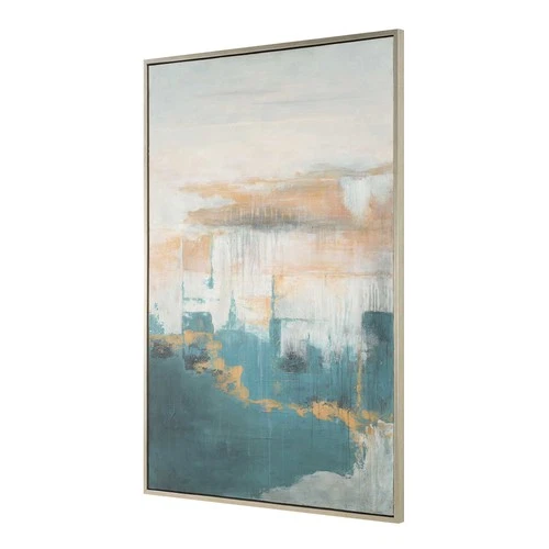 Uttermost 32442 Eastside 62" x 42" Framed Abstract Painting - Hand Painted - Picture 5 of 6