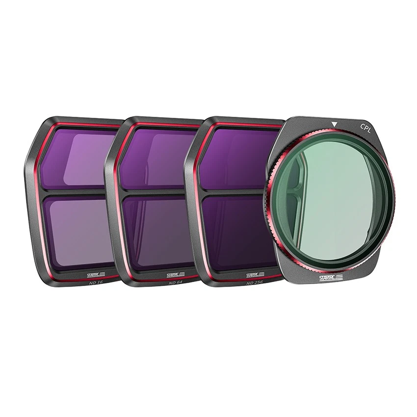 4-Piece Filter Set ND16/ND64/ND256/CPLfor DJI Air 3S