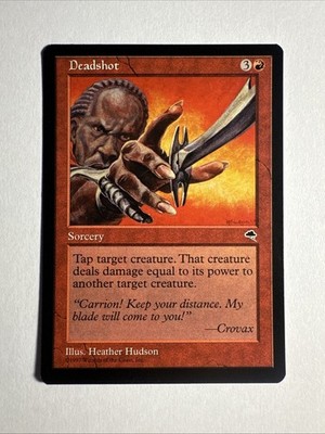 1x Mtg Tempest Deadshot NM Magic Karte Magic The Gathering