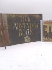 Scrapbook Photo Album,Our Adventure Book, Embossed Words Hard Cover Movie Up...