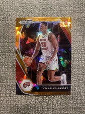 2021-22 Panini Prizm Draft Picks Prizms Orange Ice Charles Bassey Western