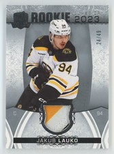2022-23 UD The Cup Rookie Class of 2023 Patch Jakub Lauko RC 24/49 #2023-JL