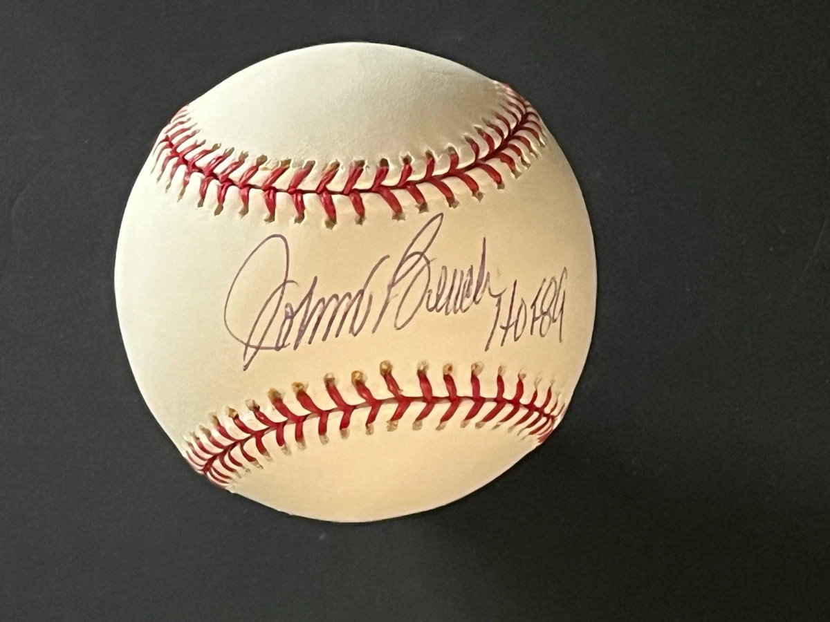 Johnny Bench Original Autographed Baseball MLB Balls for sale | eBay