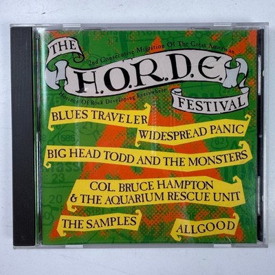 H.O.R.D.E. Festival CD 1993 Promo Blues Traveler Widespread Panic A&M Rock