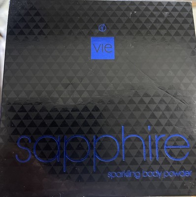 VIRGIN VIE AT HOME DISCONTINUED SAPPHIRE SPARKLING BODY POWDER NEU ORIGINAL ARTIKEL