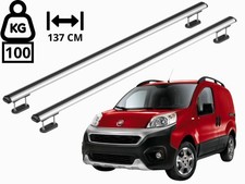 BARRE PORTATUTTO PER FIAT FIORINO DA ANNO 2014- PORTAPACCHI TETTO PORTATA 100 KG