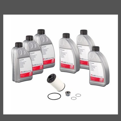DSG Gearbox Oil Filter Service Kit 6L FitVW Audi Skoda Seat Golf 02E Febi 171762
