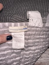 Couette bébé en lin belge rayure Montauk enfant Pottery Barn