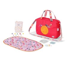 Image of Baby Born Changing Bag, Nappies, Changing Mat, Storage Box & Pins