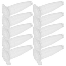 0pcs Centrifuge Tubes Clear Plastic Test Tube Mini Vials Small Tubes