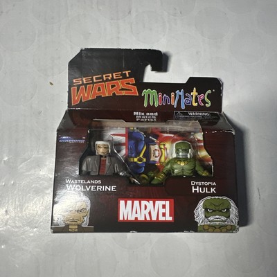 (#42)Marvel Minimates Series 64 Secret Wars Wastelands Wolverine & Dystopia Hulk