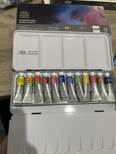 Winsor & Newton Professional Watercolour Metal Box Colours Tube 5ml Set of 12