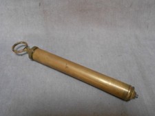 Ancienne pompe à graisse en laiton pour véhicule début XXe