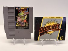 Gotcha! The Sport! NES Nintendo 1985 Original Authentic Cartridge W/Manual