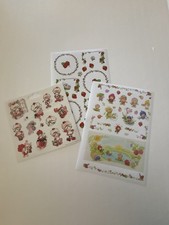 Strawberry Shortcake Inspired Sticker Sheets Lot Licensed  Mixed Kawaii Cute