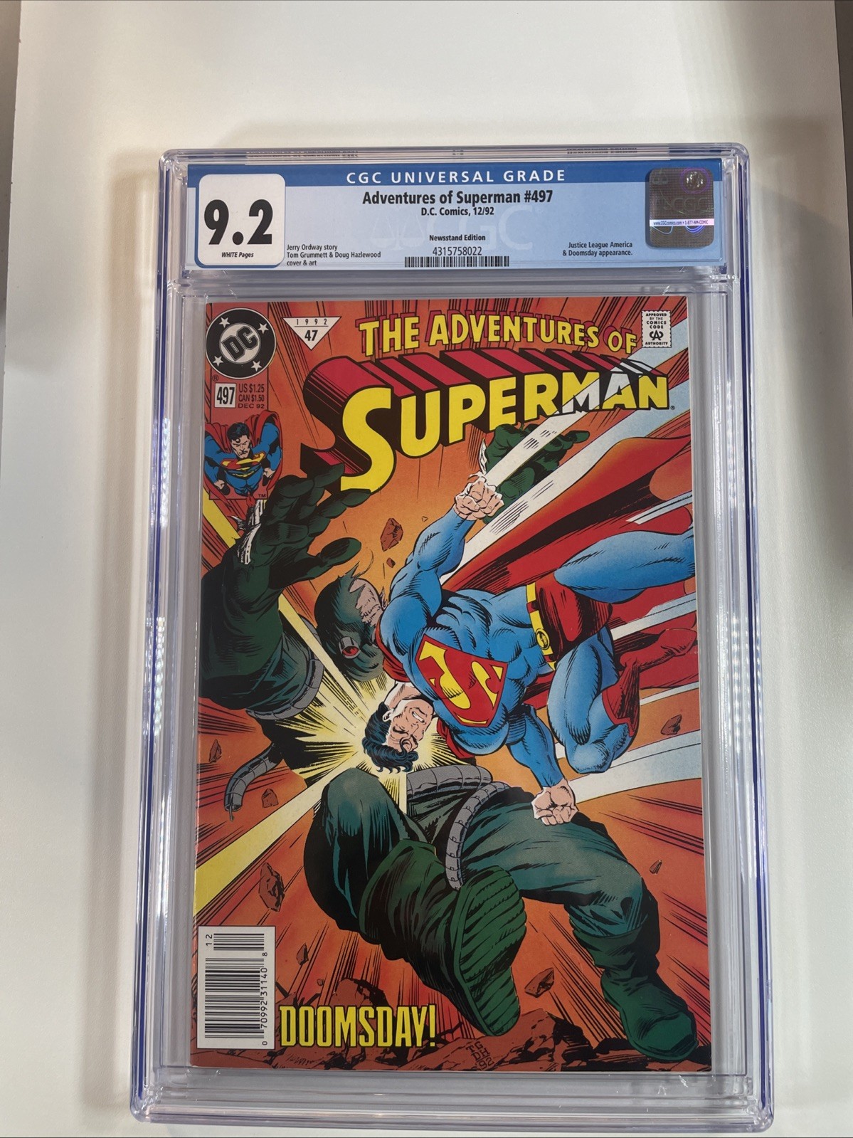 Adventures of Superman #497 Value - GoCollect