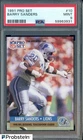 1991 Pro Set #10 Barry Sanders Lions HOF PSA 9 MINT
