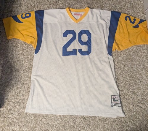 Los Angeles Rams Eric Dickerson Jersey - Mitchell & Ness Size 58