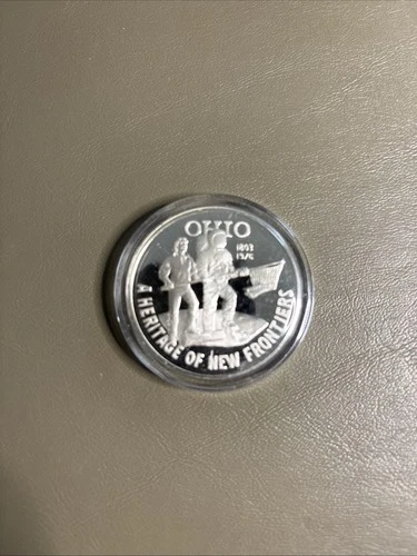 Ohio Sterling Silver Coin 33 Grams Of 925 round 1 oz