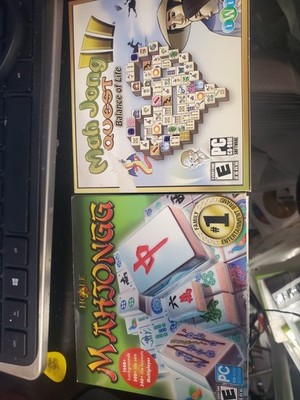 LOT OF 2: Mah Jong Quest III: Balance of Life+HOYLE MAHJONGG (PC) NEVER TOUCHED