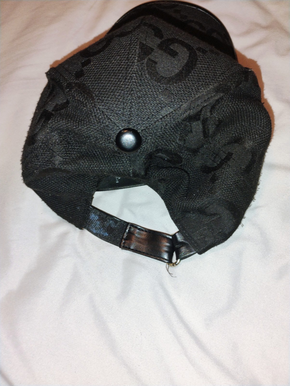 Gucci Baseball Cap Black Adjustable Designer M fo… - image 4